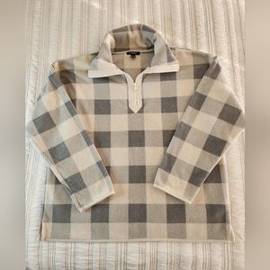 Ladies Chaps Quarter Zip Fleece Size L